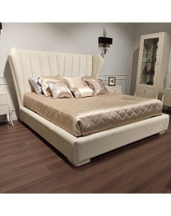 Кровать с решеткой rimini fratelli barri бежевый 235x144 см Mod interiors