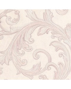 Обои Italian Silk 1VN 24835 Винил на бумаге 0 53 10 05 Розовый Вензель Sirpi