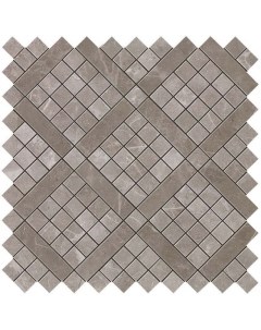 Керамический декор Marvel Pro 9MVD Grey Fleury Diagonal Mosaic 30 5x30 5 см Atlas concorde