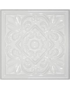 Керамический декор Plus Classic 1 White Zinc 15x15 см Cevica
