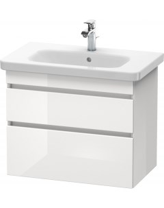 Тумба белый глянец 73 см DuraStyle DS648102222 Duravit