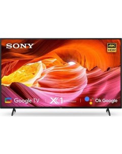 Телевизор KD 55X75K черный Sony