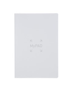 Блокнот в линейку MyPad 24х18 5 см 48 л 85 г обложка белая Fabriano