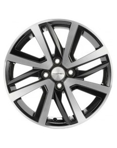 Диск колесный KHW1609 6x16 4x100 D60 1 ET37 Black FP Khomen wheels