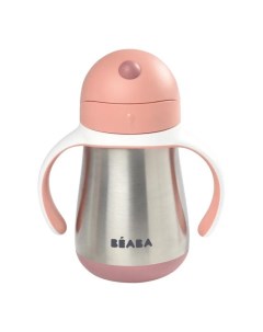 Поильник термос Tasse paille Inox 250 мл Beaba