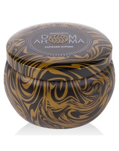 Свеча ароматическая Пламя Сочная хурма 125гр Dom aroma