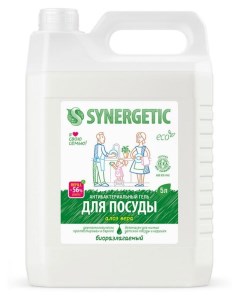 Средство для мытья посуды алоэ 5 л Synergetic