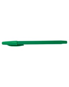 Ручка шариковая трехгранная зеленая Ашан красная птица