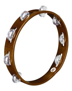 Тамбурины пандейру джинглы TA1A AB TRADITIONAL WOOD TAMBOURINE ALUMINUM JINGLES Meinl