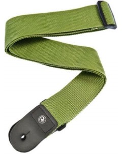 Ремни для гитар PWS107 POLYPROPYLENE STRAP GRN Planet waves