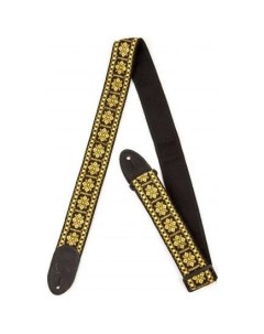 Ремни для гитар GRETSCH G Brand Strap Diamond Black Ends Gretsch guitars