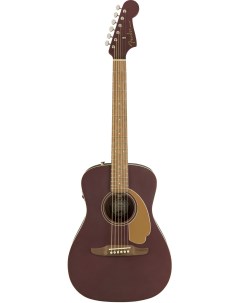 Акустические гитары Malibu Player Burgundy Satin Fender