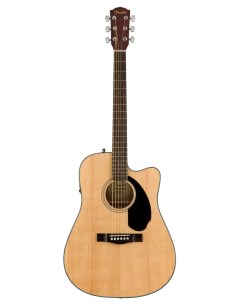 Акустические гитары CD 60SCE Natural Fender