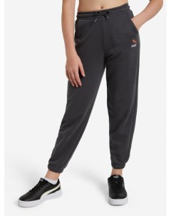 Брюки для девочек Relaxed Jogger Серый Puma