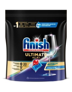 Капсулы для посудомоечной машины Ultimate 30 шт Finish