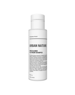 Шампунь Pure Blonde Platinum Тонирующий для Светлых Волос 100 мл Urban nature