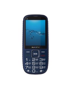 Мобильный телефон Maxvi B9 Blue B9 Blue