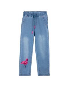 Брюки джинсовые для девочки Flamingo kids girls 12322131 Playtoday