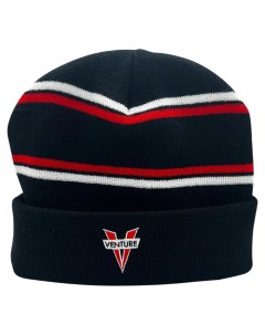 Шапка Beanie Hrtage Cuf Blk Rd Wh 2023 Venture