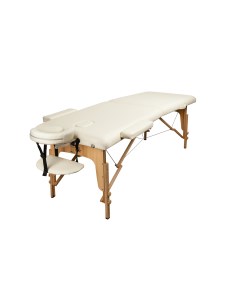 Массажный стол складной 2 с 60 см деревянный бежевый Atlas sport