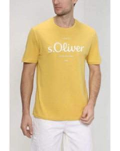 Хлопковая футболка с логотипом S.oliver