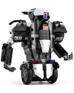 Конструктор 13114 полицеский робот с аккумулятором 566 деталей Mould king