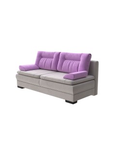 Диван кровать Easy Home Middle Ткань Велюр Shaggy Vision Shaggy Lilac 150x200 Орматек