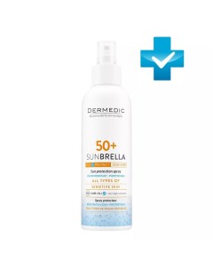 Солнцезащитное молочко спрей SPF 50 150 мл Sunbrella Dermedic