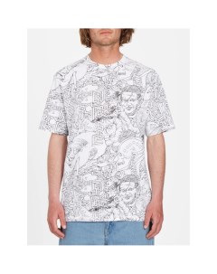 Футболка Fa Ed Merlin Murray Lse Sst 3 Prt Print 2023 Volcom