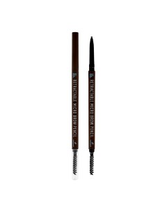 Карандаш для бровей RETRACTABLE MICRO BROW PENCIL автоматический тон 311 темно коричневый Parisa