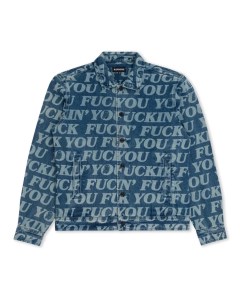 Куртка Fuckin Fuck Denim Jacket Medium Washed 2023 Ripndip