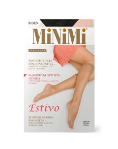 Mini estivo 8 гольфы 2 пары nero Minimi