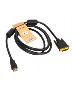 Кабель HDMI DVI 2м Telecom LCG135F 2M OG135F 2M Vcom telecom