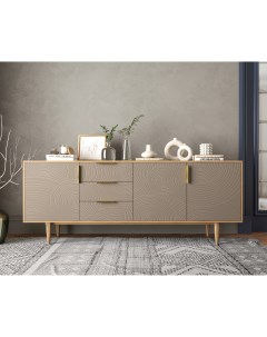 Комод line удлиненный r25 beige серый 184x74x40 см Etg-home