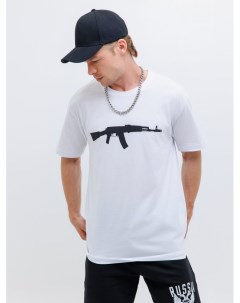 Футболка RUS AK47 Black star wear