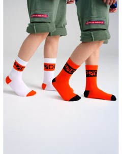 Носки трикотажные для мальчиков 2 пары в комплекте Playtoday tween