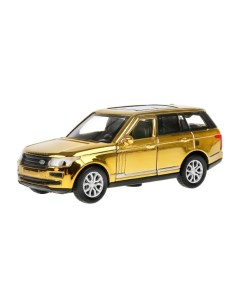 Машина металлическая Range Rover Vogue Хром 12 см Технопарк