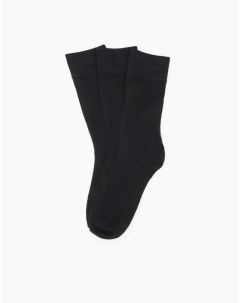 Чёрные базовые носки 3 пары Gloria jeans