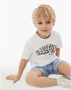 Комплект футболок с принтом для мальчика 2 шт Gloria jeans