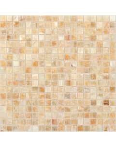 Мозаика Pietrine 7 мм Onice beige POL 30 5x30 5 см Caramelle mosaic