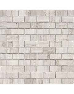 Мозаика Pietrine 7 мм Travertino Silver POL 29 8x29 8 см Caramelle mosaic