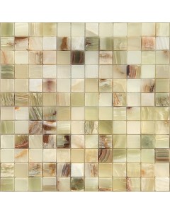 Мозаика Pietrine 7 мм Onice Jade Verde POL 29 8x29 8 см Caramelle mosaic