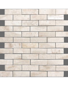 Мозаика Pietrine 7 мм Cappuccino beige POL 29 8x29 8 см Caramelle mosaic