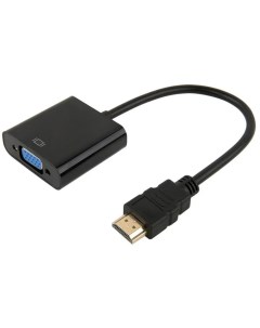 Адаптер HDMI VGA FL A HM VGAF mjack 0 15M 0 15 м разъемы HDMI A male VGA female mini jack female Filum