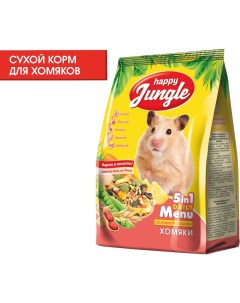 Корм для грызунов Happy Jungle для хомяков 400г Экопром