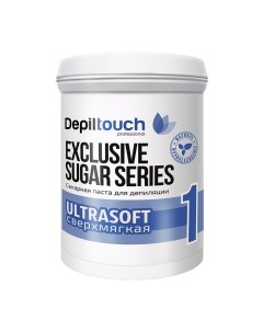 Паста сахарная для депиляции 1 сверхмягкая Exclusive 1600 гр Depiltouch professional