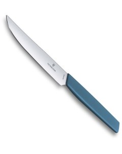 Нож кухонный Swiss Modern для стейка синий 6 9006 122 Victorinox