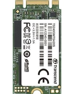 SSD накопитель TS240GMTS420S 240Gb M 2 2242 Transcend