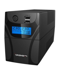 Источник бесперебойного питания Back Power Pro II 700 черный Ippon