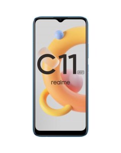 Телефон C11 2021 2 32Gb серая сталь RMX3231 Realme